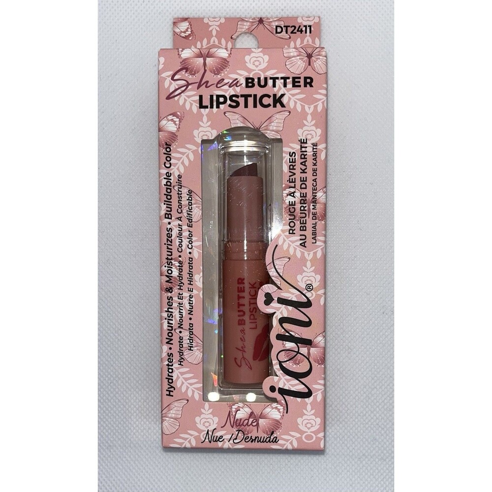 IONI Shea Butter Lipstick Color Nude Sealed 0.13 oz/ 3.8 ml